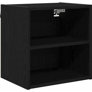 Hængeskab Riga Sort eg 40 x 29,5 x 40 cm Konstrueret træ