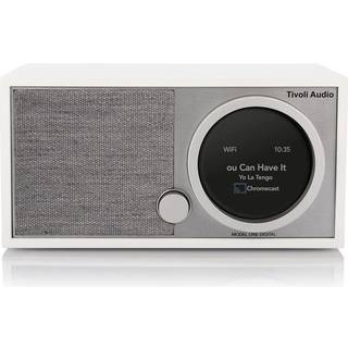 Tivoli Audio Model One Digital+ Gen2, white/grey DAB+/FM Radio med Wi-Fi og bluetooth
