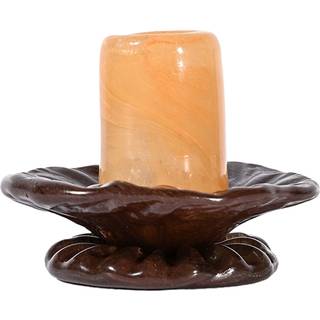 Byon Lara XS lysestage 9 cm, orange/brun