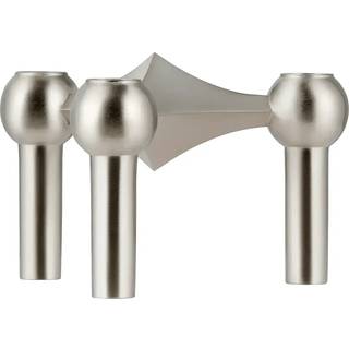 Lysestage, Brushed Chrome