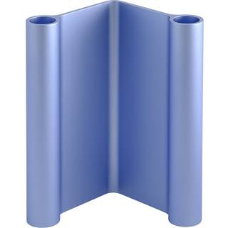 Muuto Pair Lysestage 18 Cm - Lysestager Aluminium Lyseblå - 44869