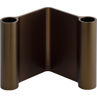 Muuto Pair Lysestage 11 Cm - Lysestager Aluminium Brun - 44861