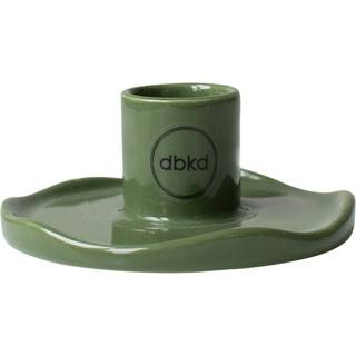 Dbkd Wave Lysestage - Fyrfadsstager Keramik Grøn - 20220501SG