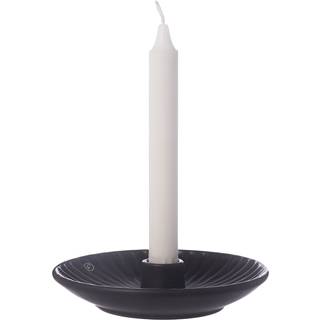 ERNST Ernst lysestage Ø16x3,5 cm Sort