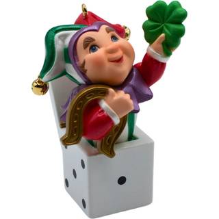 Hallmark 1998 Ornament held og lykke terninger