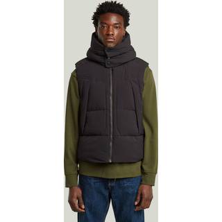G-Whistler Padded Hooded Vest 2.0 - Black - Men