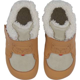 Affenzahn Kid's Krabbelschuh Leder Growy Barfodssko Børn størrelse 22/23 farve orange