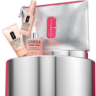 Clinique Hudpleje FugtighedsplejeGlow All Over 1x Moisture Surge Active Glow Serum 30 ml + 1x Moisture Surge Face Spray 30 ml +  1x Moisture Surge Overnight Mask 30 ml 1 Stk. (262,00 kr / 1 stk.) - 1 Stk.