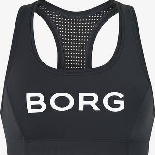 Björn Borg Borg Mid Support Sports Bra Sort, M