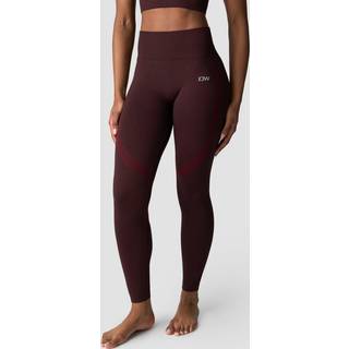 Soft Seamless Tights Wmn Burgundy Melange