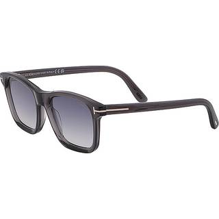 TOM FORD Mand FT1179 BARRON 20B Solbriller Acetat Grå Røg Firkantet Normal