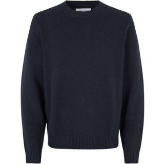 Samsøe Samsøe Sylli Wool Crew Neck Salute Navy