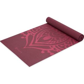 GAIAM Sundial Layers Yoga Mat 5 mm Classic Printed Yogamåtte størrelse 61 x 173 x 0,5 cm farve rød