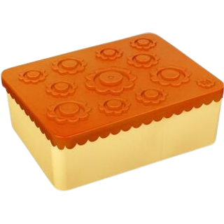 Blafre Madkasse - Blomst - Gul/Orange