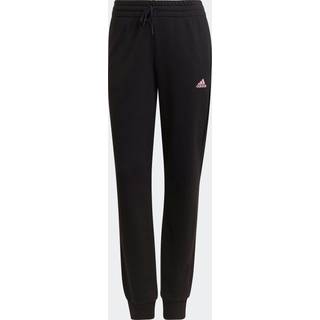 Essentials French Terry Logo bukser - Black / Light Pink