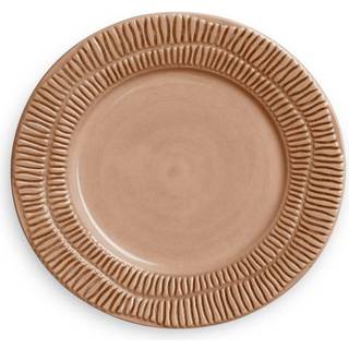 Mateus Stripes Tallerken 21 Cm brun - Asietter Keramik Kanel - ECN05ST