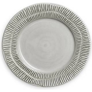Mateus Stripes Tallerken 21 Cm - Asietter Keramik Grå - ECZ05ST
