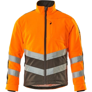MASCOT SAFE SUPREME Sheffield fleecejakke, hi-vis orange/mørk antracit - 4XL