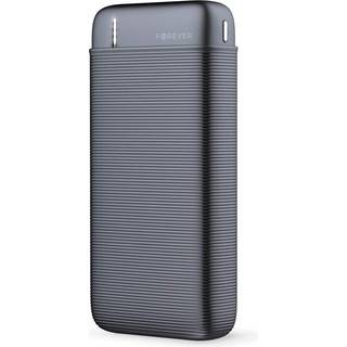 Forever TB-100L 20000 mAh Powerbank, Sort
