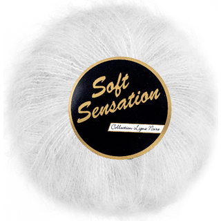 Lammy Soft Sensation Garn 5 Hvid