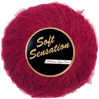 Lammy Soft Sensation Garn 42 Mørkerød