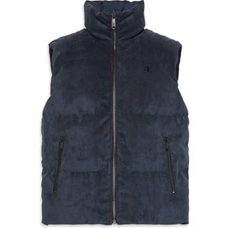 Reversible Puffer Vest - Blue - S
