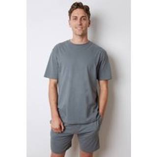 Threadbare Threadbare afslappet pasform Peached bomulds shortie lounge Sæt