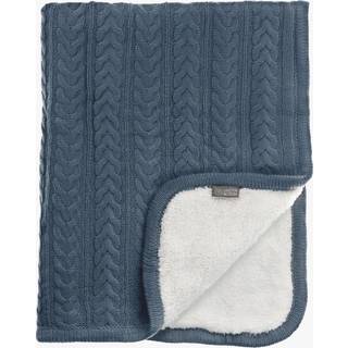 Vinter & Bloom Tæppe Cuddly, Storm Blue