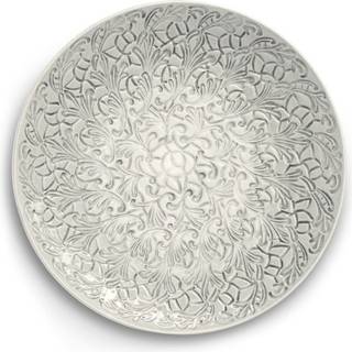 Mateus Lace Fad Ø34cm - Serveringsfad Keramik Grå - ESPCZ13R