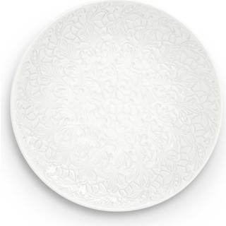 Mateus Lace Fad Ø34cm - Serveringsfad Keramik Hvid - ESPK13R