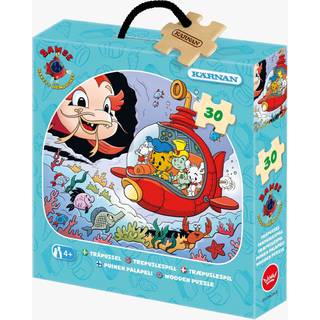 Kärnan Træpuslespil Bamse Verdens Stærkeste Bjørn og Havets Hemmelighed 30 Brikker