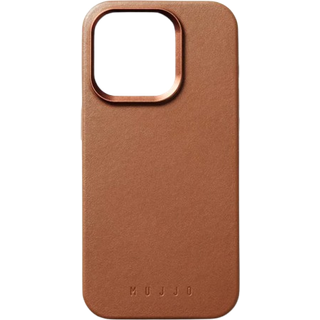 Mujjo iPhone 15 Pro mobiletui (Brun)