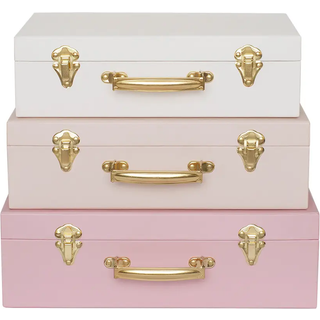 JaBaDaBaDo kuffert pink 3 stk.