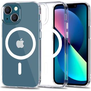 iPhone 12 Mini / 13 Mini Tech-Protect Magmat Bagside Cover - MagSafe Kompatibel - Gennemsigtig / Sort