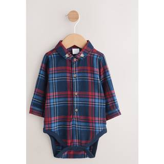 Next Red/Navy Check Baby Shirt Bodysuit (0mths-2yrs) - 5662cm