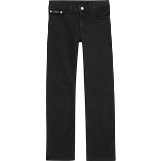Mid Rise Straight Jeans - White - 10
