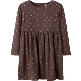 NAME IT Rib Kjole Soho Peppercorn