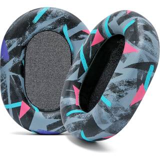 Wicked Cushions Sony XM5 Ørepuder - PU Opgraderet - 90's Black