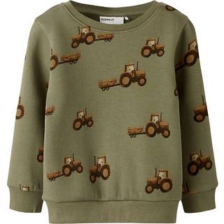 Name It Opa Sweat Shirt - Dusty Olive