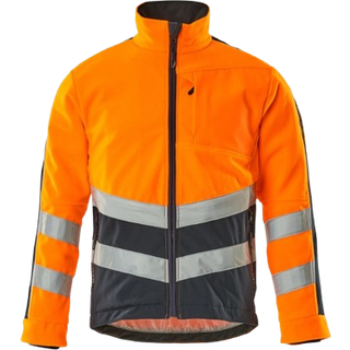 MASCOT SAFE SUPREME Sheffield fleecejakke, hi-vis orange/mørk antracit - M