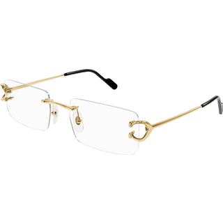 Cartier Eyewear Collection Signature C De Cartier rectangular glasses - gold - One Size