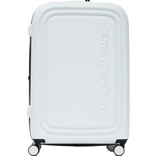 Mandarina Duck Logoduck+ Kuffert med 4 hjul hvid