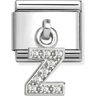 Nomination Silver CZ Dangle Z Charm