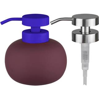 Mette Ditmer Lotus play sæbedispenser lav, inkl. 2 pumpehoveder Wine