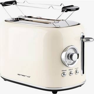 Emerio brødrister 800W til 2 skiver - Hvid