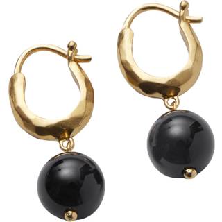 Pernille Corydon øreringe - E-324 Night Sky guldbelagt