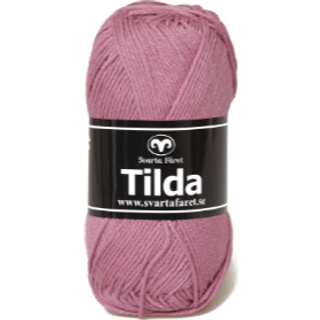 Svarta Fåret Tilda 543 Gammelrosa Indhold: 50% Bomuld, 50% Akryl Vægt/længde: 50 g = ca. 150 meter Anbefalede pinde: 3.50 mm Strikkefasthed: 10 cm = 26 m Vask: Maskinvask, max 40°C / Tørres fladt.