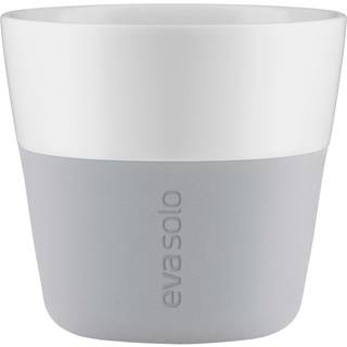 Eva Solo Lungo Krus 2 Stk. 23 Cl - Kaffekopper Porcelæn Marble Grey - 501045