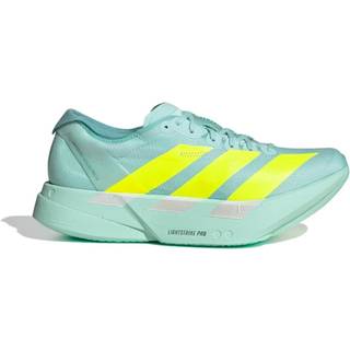adidas Adizero Adios Pro 4 Competition Running Shoe Women - Mint, Neon Yellow, Size 8 - mint