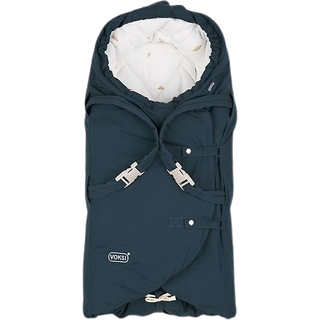 Voksi Carry North - Ekstra varm kørepose - Poppy Blue